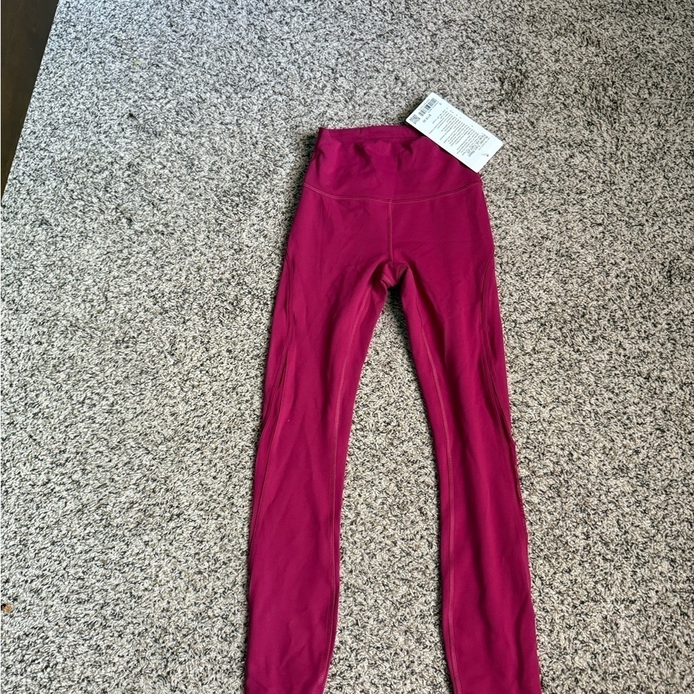 Lululemon Wunder Train Mesh Panel High-Rise Tight 25" - Picture 3 of 4